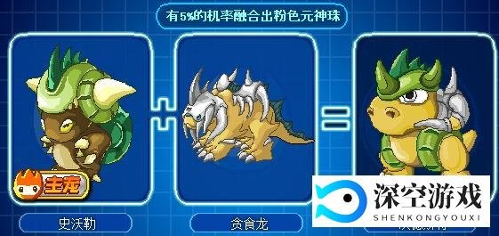 赛尔号：稀有双属性融合的暴食王者，那时候有一只就让人羡慕！