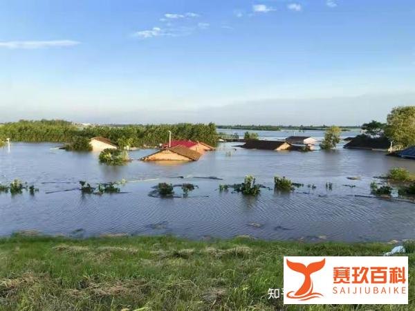 洞庭湖溃口植入钢板拦截洪流