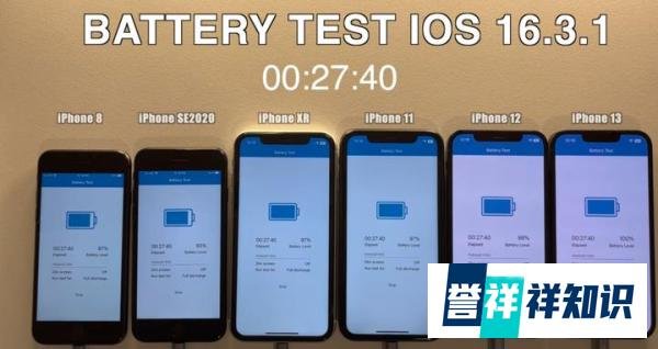 不要升级!iOS16.3.1 续航时间实测,6款iPhone升级前后对比