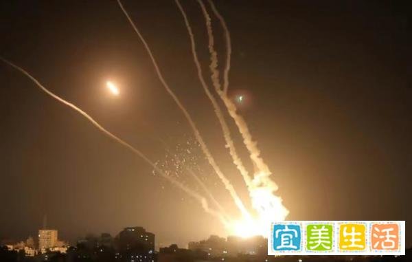 20分钟砸向以色列5000枚火箭弹，致40死700伤：巴以战争全面爆发