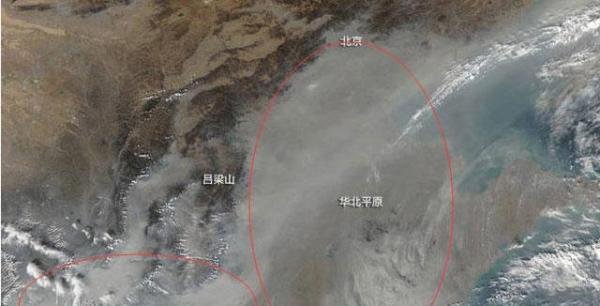 十五年间,从卫星图看中国雾霾