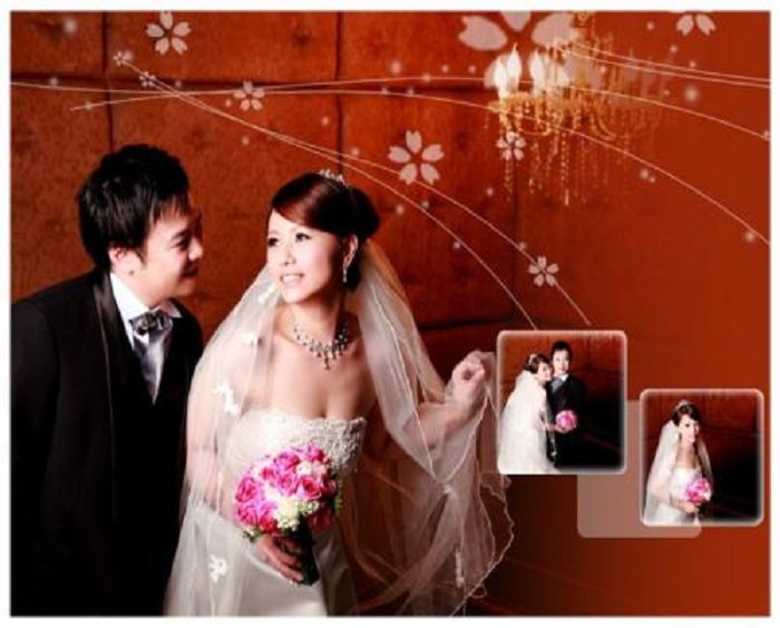 婚纱照看排版要注意什么