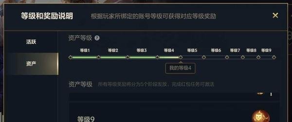 英雄联盟手游资产等级怎么算