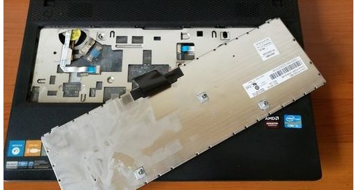 华硕笔记本键盘怎么才能卸下来？