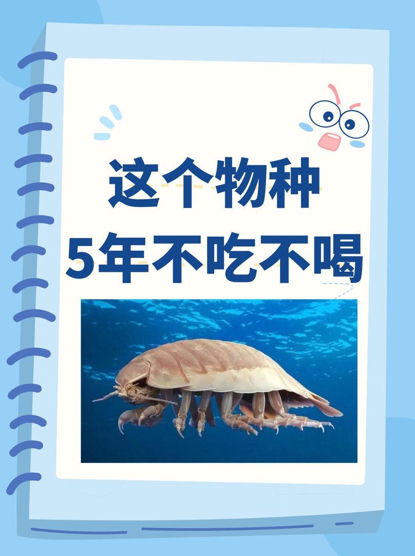 这个物种5年不吃不喝
