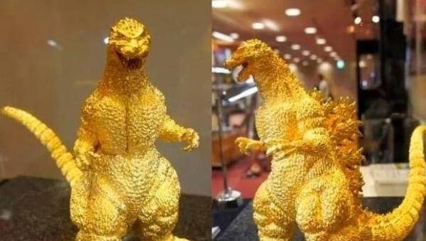 世界上超贵的三个手办,纯金打造,定价98亿元人民币!