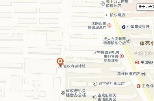 沈阳市省政府游泳馆票价