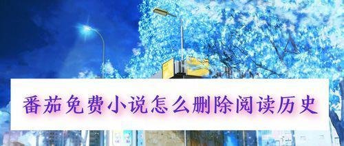 番茄免费小说如何删除阅读历史-阅读历史删除方法说明