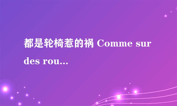 都是轮椅惹的祸 Comme sur des roulettes剧情介绍