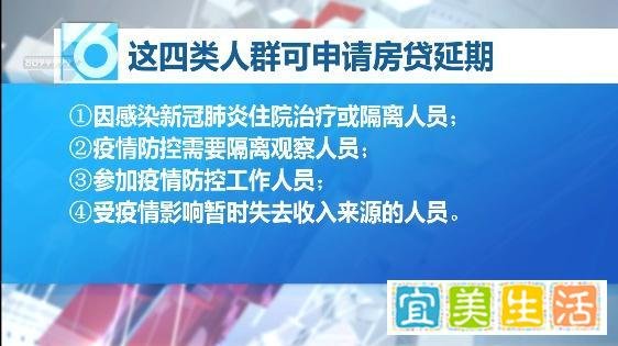 明确，这四类人可申请房贷延期！