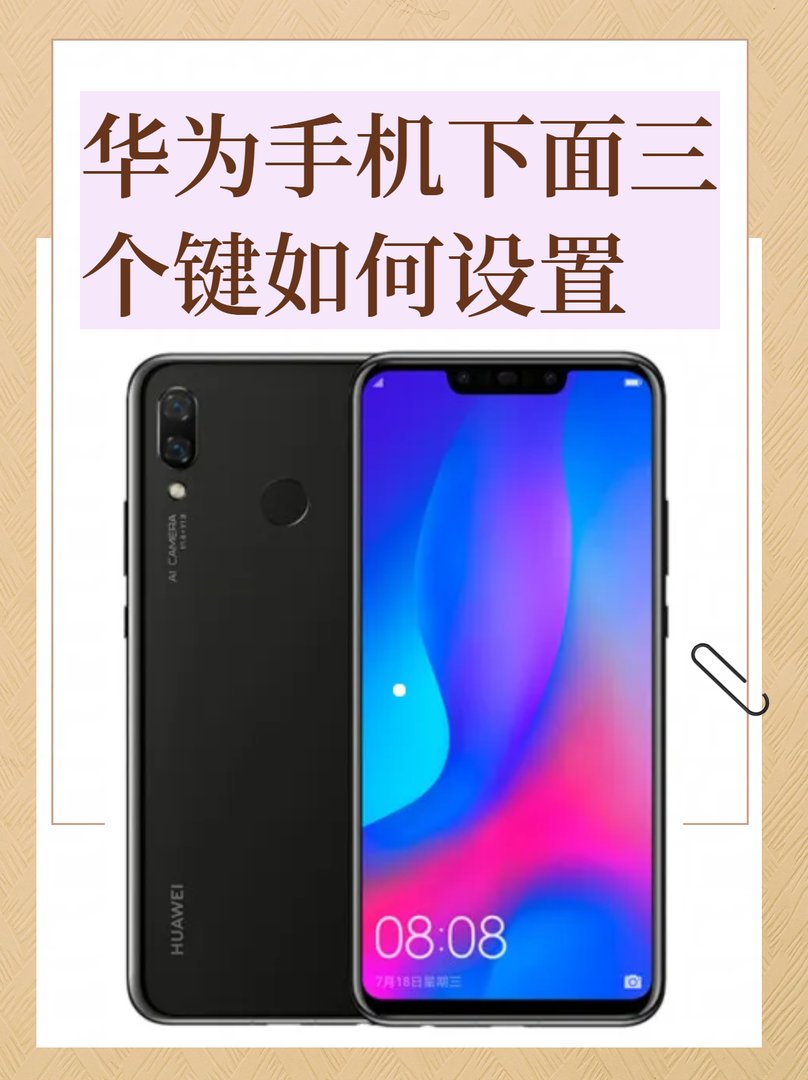 华为手机下面的三个键是什么功能啊？