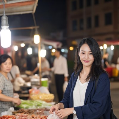 白百何半夜逛路边摊是怎么回事？