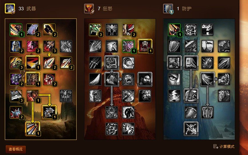 魔兽世界4.3 武器战士 pvp 战场宏来几个，感觉按键不够用。。100分送上，高手回答，另外天赋摸版来个