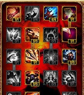 lol皇子打野天赋符文加点图-S4皇子天赋符文