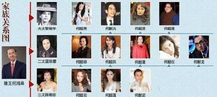 港媒:赌王何鸿燊逝世，网友爆料复杂的家族关系图