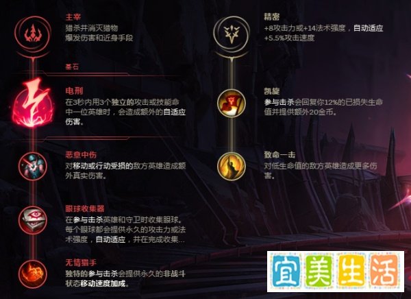 LOL不祥之刃-卡特琳娜S8怎么搭配符文天赋?