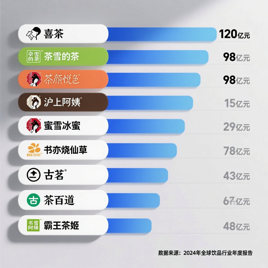 茶饮品牌市值排名