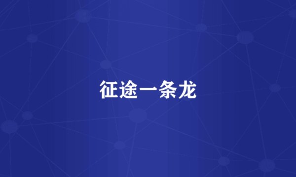 征途一条龙