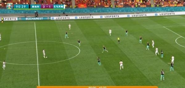 奥地利3-1战胜北马其顿，老将潘德夫为北马其顿打入队史欧洲杯首球