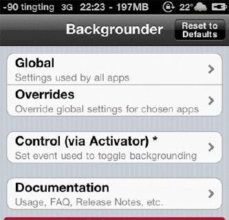 IPHONE4使用Backgrounder软件来实现QQ后台
