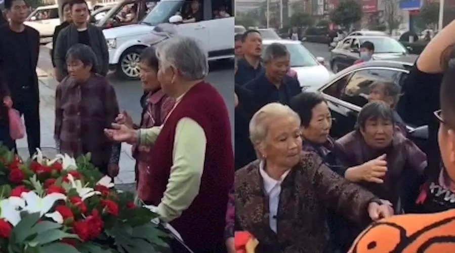 驻马店一对新人娶亲路上再现老人组团拦婚车要红包,这是趁“喜”打劫吗?