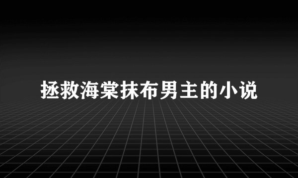 拯救海棠抹布男主的小说