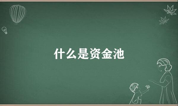什么是资金池