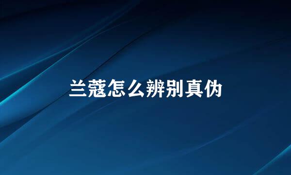 兰蔻怎么辨别真伪