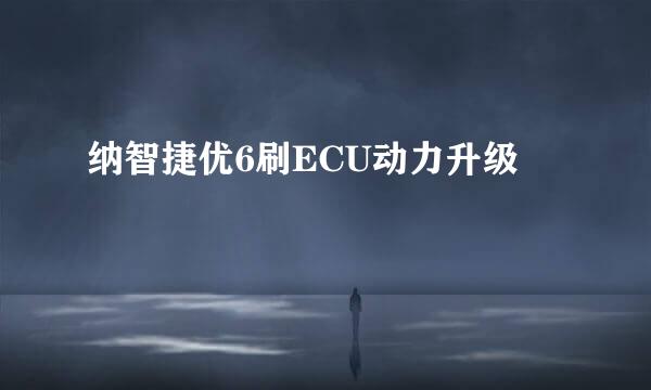纳智捷优6刷ECU动力升级