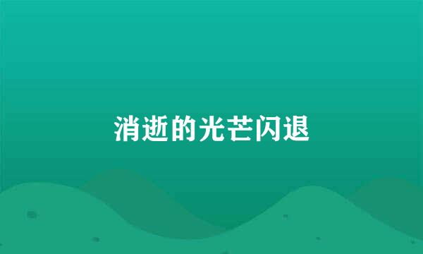 消逝的光芒闪退