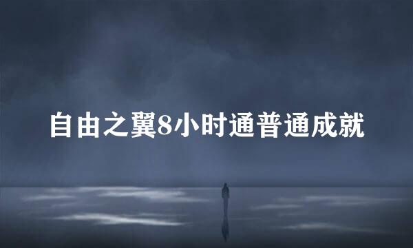 自由之翼8小时通普通成就