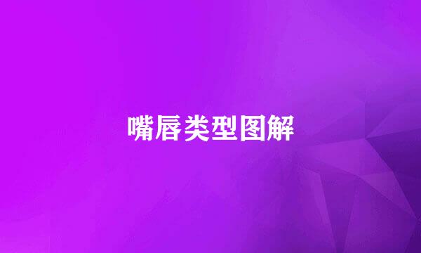 嘴唇类型图解